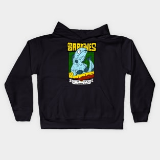 pineapple pizza or sardines? a vintage poster design. Kids Hoodie